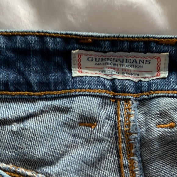 Ladies distressed denim, jean shorts - Picture 6 of 6